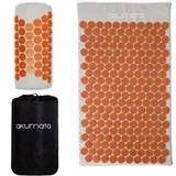 Akumata - Classic Acupressure Mat with Pillow 1&nbsp;un. Gray and Gold