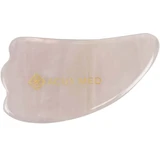 Acus Med - Gua Sha Stone Massage Plate 1&nbsp;un. Pink Triangle