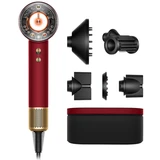 Dyson - Supersonic Nural Hair Dryer Straight + Wavy [European Plug Type F] 1&nbsp;un. Red Velvet/Gold Box