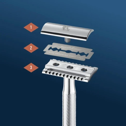 Gillette King C. Gillette Double Edge Safety Razor - SweetCare Pakistan