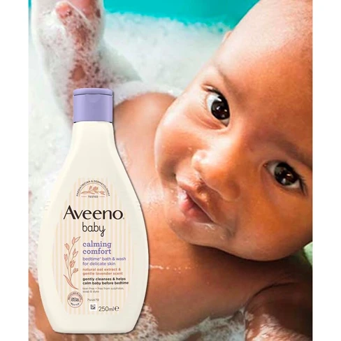 Aveeno Baby Calming Comfort Bath and Wash Gel SweetCare Nigeria