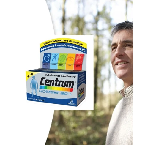 Centrum Men 50 + Ultivitamin and Minerals Dietary Supplements
