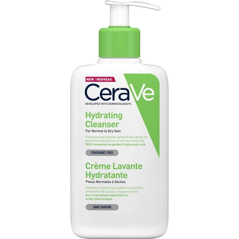 CeraVe - Cleansing Cream for Face and Body Normal to Dry Skin 