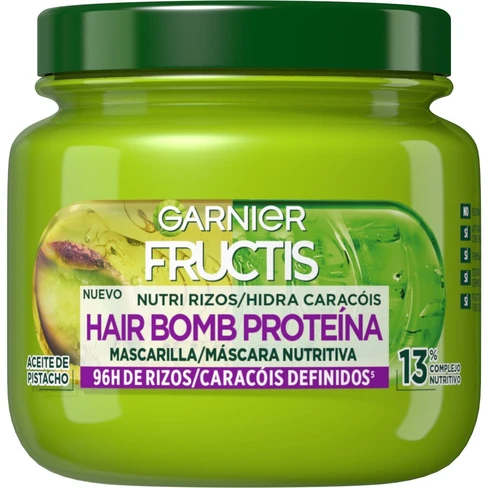 Garnier - Fructis Hair Bomb Proteína Cabello rizado