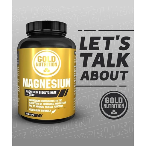 マグネシウム600 Gold Nutrition Magnesium 600 mg 60cp - SweetCare United States