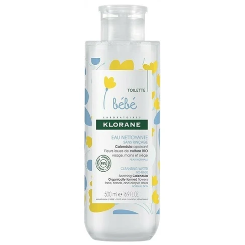 Klorane - Klorane Baby Cleansing Micellar Water No-Rinse Formula 