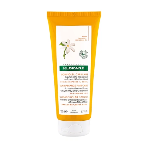 Klorane - Sun Radiance Hair Conditioner Tamanu Bio and Monoi 