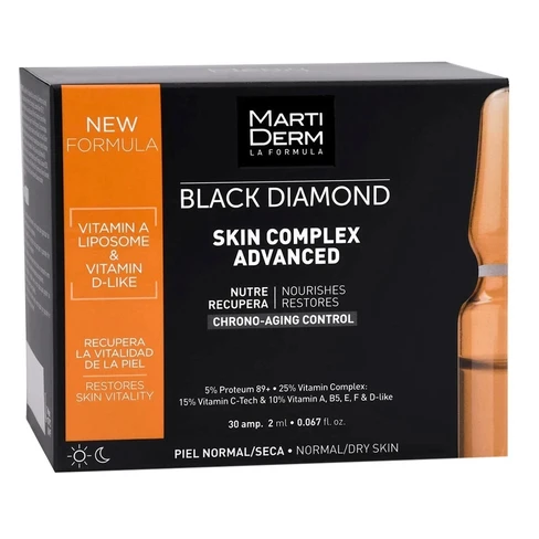 Martiderm - Black Diamond Skin Complex Advanced Ampoules