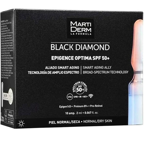Martiderm Black Diamond Epigence Optima SPF50+ 10 Ampoules Martiderm Black Diamond Epigence Optima SPF50+ 10 Ampoules