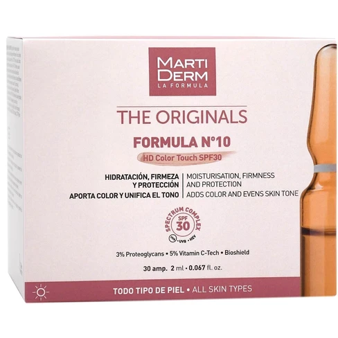 Martiderm The Originals Formula Nº10 HD Spf30 30 Ampoules