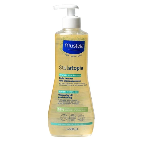 Mustela Stelatopia Bath Oil SweetCare