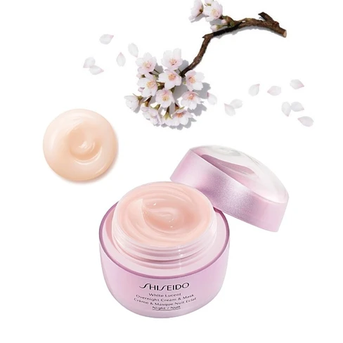 SHISEIDO White Lucent ナイトクリーム・マスク Shiseido White Lucent Overnight Cream & Mask, 2.6-oz. - Macy's