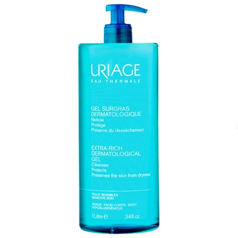 Uriage - Gel dermatologico extra-ricco senza sapone 