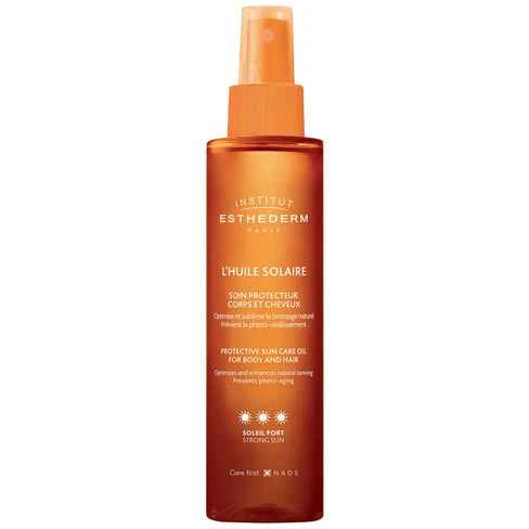 Institut Esthederm - Solaire 强效头发和身体油防晒霜