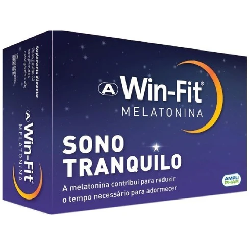 Win-Fit - Melatonin Food Supplement Chewable Tablets