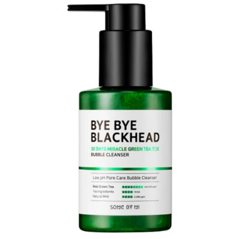 Some by Mi - Bye Bye Blackhead Miracle Green Tea Tox Bubble Cleanser