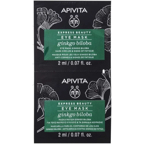 Apivita - Ginkgo Biloba Anti-Puffiness and Anti-Dark Circles Mask 