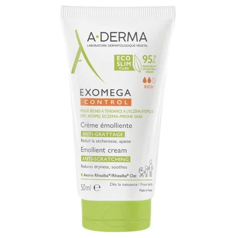 A Derma - Exomega Control Emollient Cream Atopic Skin