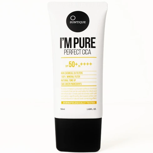 I'm Pure Perfect Cica Sunscreen - Suntique | Buy at Sweetcare