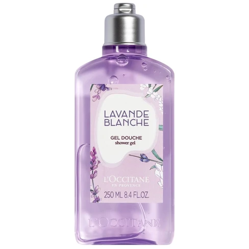 L'Occitane White Lavender Shower Gel Delicately Scented