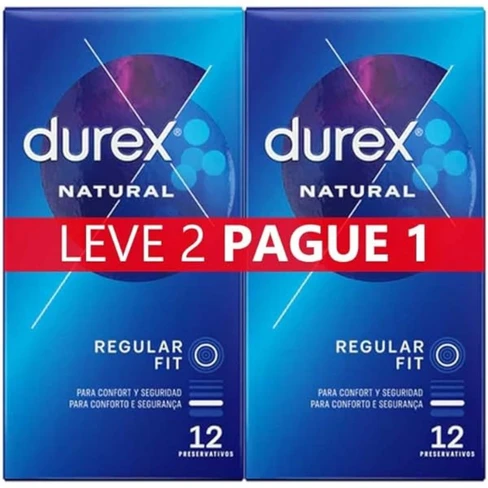 Durex - Natural Plus Condoms 12+12 uni