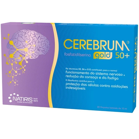Cerebrum - Cerebrum Gold 50+ Ampoules