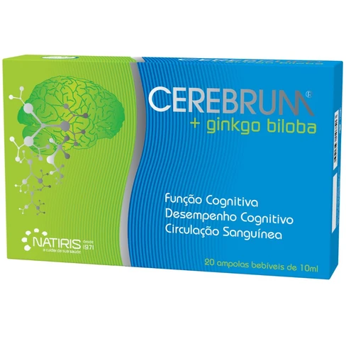 Cerebrum - Cerebrum + Ginkgo Biloba Ampoules