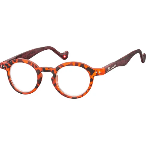 Montana Eyewear - Reading Glasses MR69A Matt Orange Demi