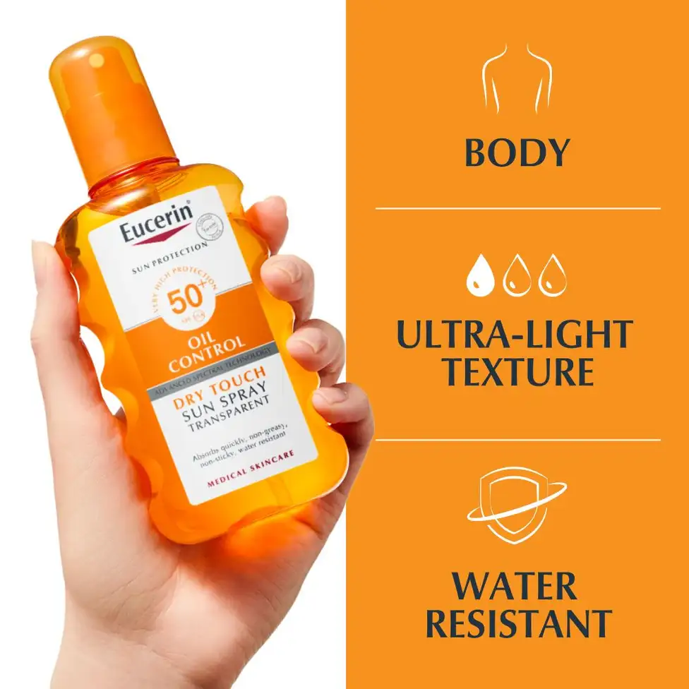 EUCERIN Sprej transparent për trup SPF 50+ 63907