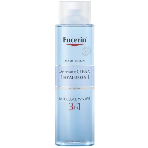 Eucerin - Agua Limpiadora Micelar Dermatoclean 3 en 1