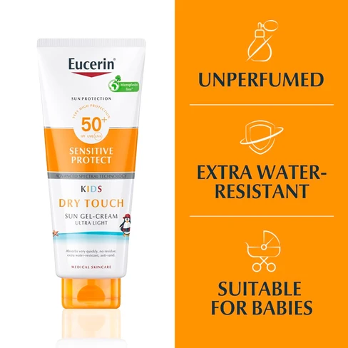 Eucerin Sun Protection Sensitive Protect SPF50+ Sun Gel-Cream Kids