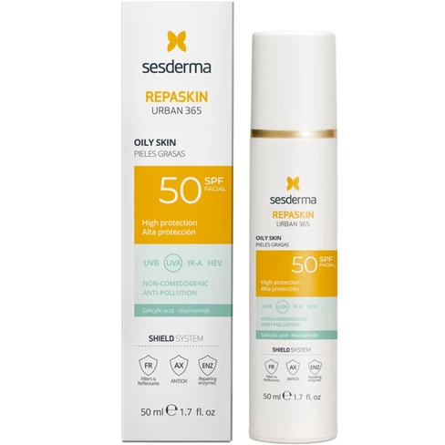 Sesderma Repaskin Urban 365 Sunscreen Oily Skin - SweetCare Botswana