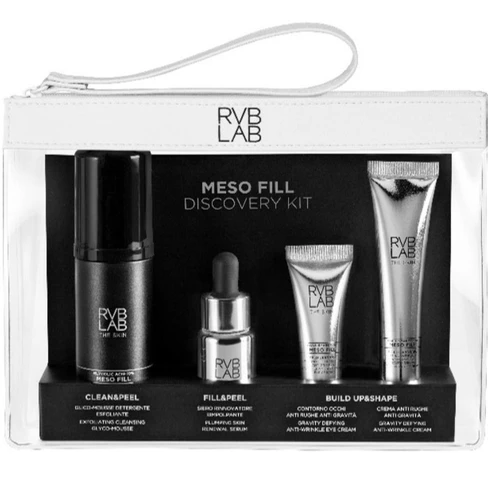 RVB LAB - Clean Peel Mousse 50mL + Meso Fill Serum 15ml+ Eye Cream 5ml+ Gravity Cream 20mL