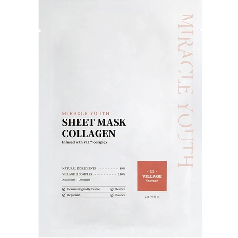 Village 11 Factory - Foglio Miracle Youth Mask Collagene