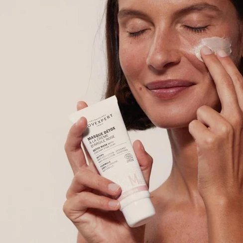 Novexpert Magnesium Detox Mask with Creamy Pink Clay - SweetCare