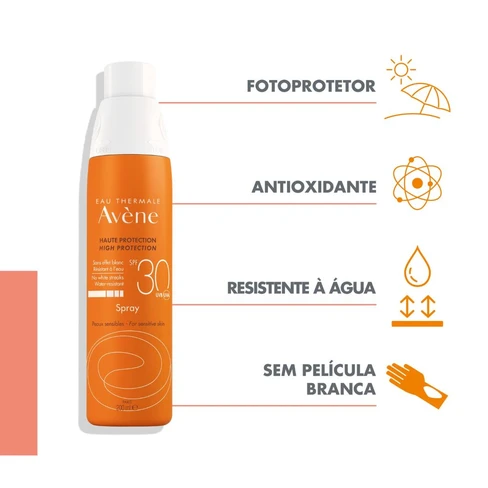 Avène High Protection Body Spray SPF30 for Sensitive Skin