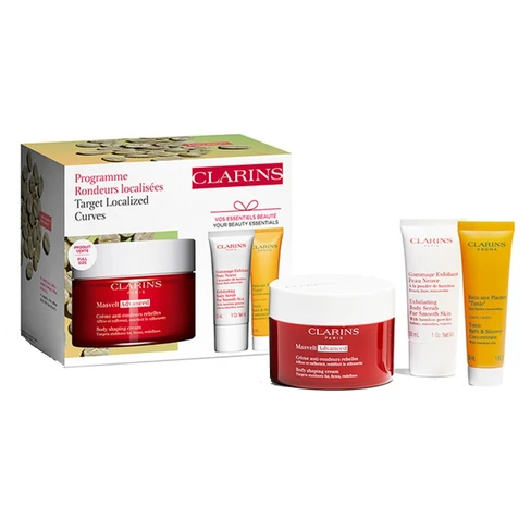 Clarins - Masvelt 200mL + Body Scrub 30mL + Tonic Bath & Shower 30mL