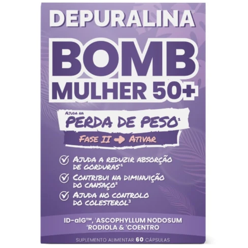 Depuralina - Bomb Woman 50+ Dietary Supplement