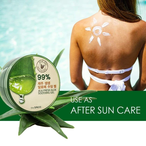 Jeju Fresh Aloe Soothing Gel - The Saem | Buy at Sweetcare - SweetCare  United States
