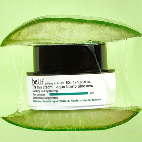 Belif The True Cream Aqua Bomb Aloe Vera Soothing and Hydrating - SweetCare  Israel