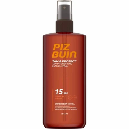 Piz Buin - Abbronzatura e protezione Olio solare spray intensificatore dell'abbronzatura 