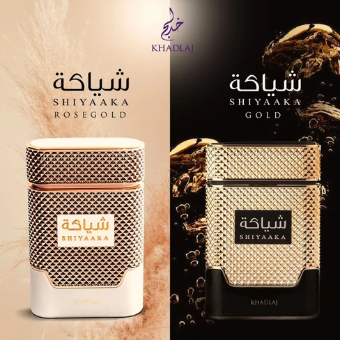 Shiyaaka Rose Gold Eau de Parfum Spray para Mujer - Khadlaj | Buy