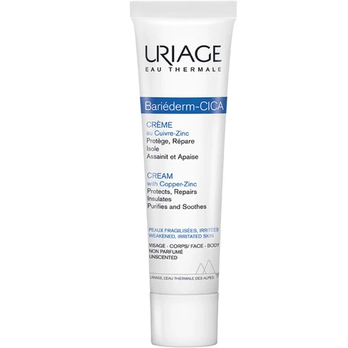Uriage - Bariéderm Crema Cica Riparatrice con Cu-Zn 