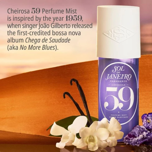 SOL DE JANEIRO CHEIROSA 59 ボディミスト クリーム Sol de Janeiro Cheirosa 59 - Tropical Floral Fragrance Mist