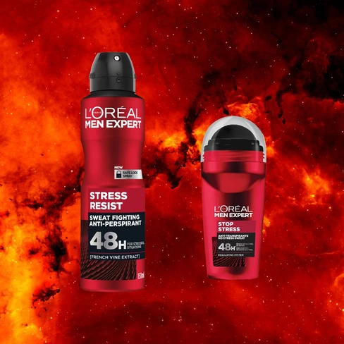 L’Oréal Paris Men Expert Stop Stress Duschgel – 300 Ml, Mit Holzig-fruchtigem Duft, Für Körper, Gesicht & Haare