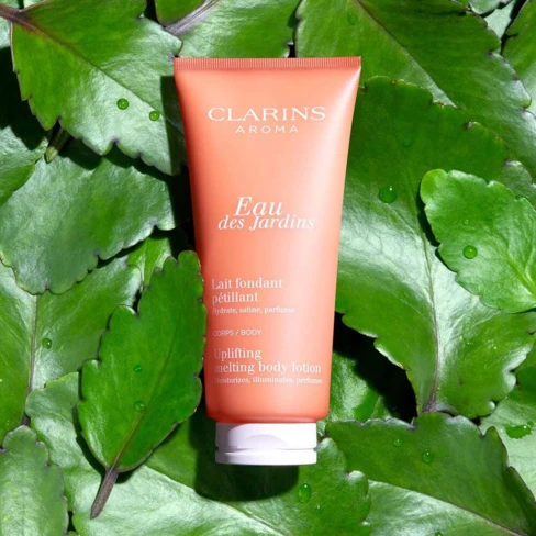 Clarins Eau Des Jardins Uplifting Melting Body Lotion SweetCare