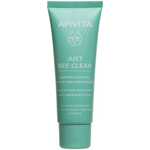 Apivita Just Bee Clear Blemish Control Mattifying Moisturizer 40ml
