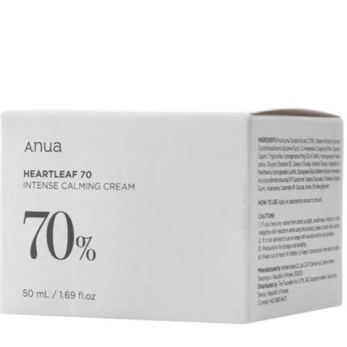 Anua Heartleaf 70% Intense Calming Cream with Astragalus Extract SweetCare  India