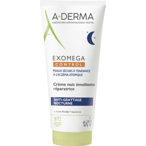 A Derma - Exomega Control Emollient Night Cream