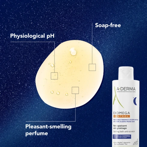 Exomega Control Soothing Bath Anti-Scratch Atopic Skin - A Derma | Buy ...